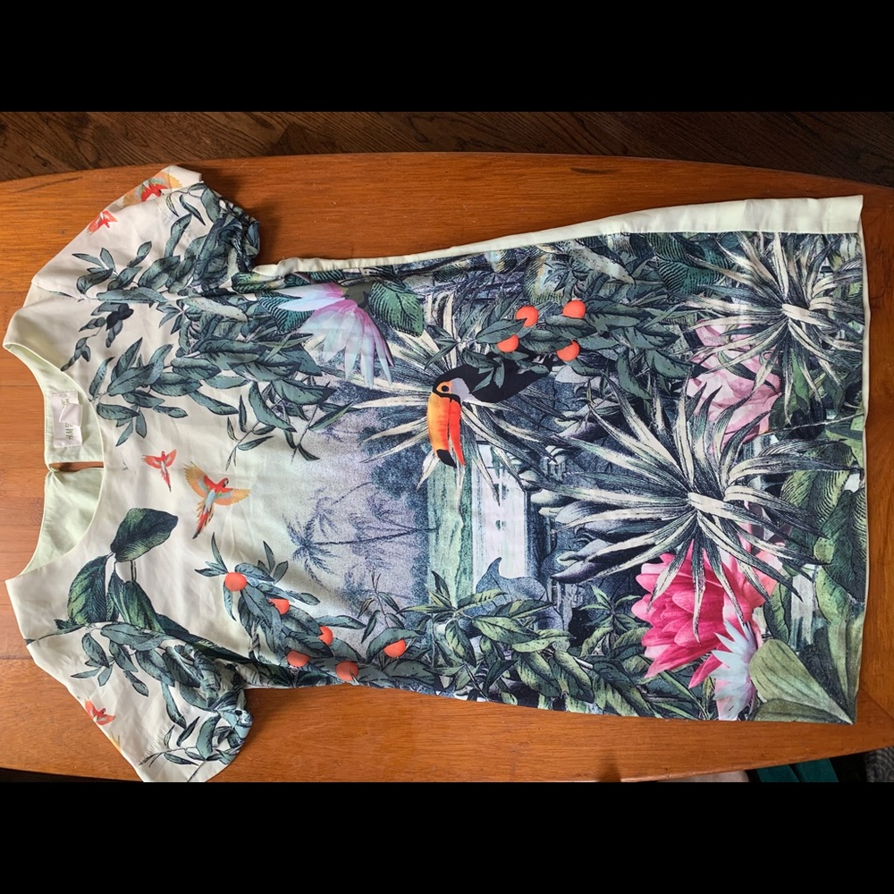 H&M tropical dress